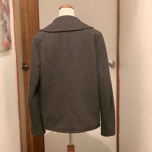 GAP Recycled Wool Grey Coat - Picture 5 of 11
